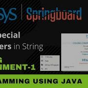 Move Special Characters In String String Assignment 1 Programming Using Java