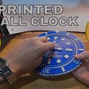 3D Printed Wall Clock FREE MODEL