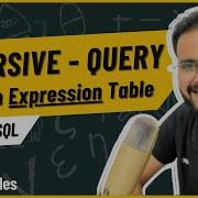 SQL Recursive CTE Query In SQL WITH Clause Common Expression Table With Recursive Query