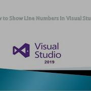 How To Show Line Numbers In Visual Studio Program