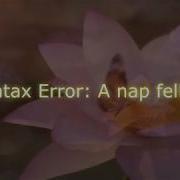 Syntax Error A Nap Felkelt