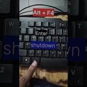 Shutdown Computer Shortcut Key Computer Shutdown Shortcutkey Shorts Youtubeshorts Viral Shutdown