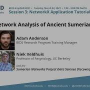 Adam Anderson And Niek Veldhuis Introduction To Network Analysis With NetworkX BIDS GraphXD 2021
