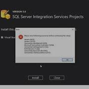 Install SQL Server Data Tool In Visual Studio 2019