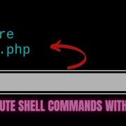 Execute Shell Commands With PHP Php