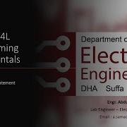 Lab 4 Programming Fundamentals EE 1024L By ABS