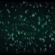 Binary Digital Background Stock Motion Graphics