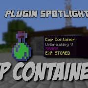 Minecraft Plugin Spotlight Exp Containers By BB Blocks YT
