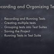2 Record Run And Organize Tests In The New Selenium IDE 2019