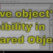 How To Show Object Visibility Using Shared Object In Action Script 3 0