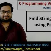 Count Length Of String Using Pointer In C Language C Programming Video Tutorials Series