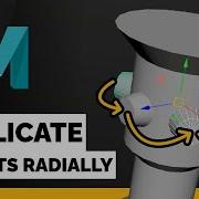 Maya Tutorial Duplicate Special Duplicate Objects Radially