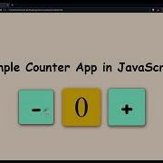 Creating A Simple Counter In JavaScript Tutorial