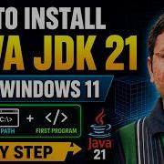 Установка Java JDK 21 на Windows 11 2026 Настройка JAVA HOME и запуск первого Hello World