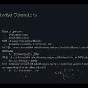 Bit String Flicking Pt 1 Basics ACSL Topic