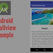 Android Scrollview Example
