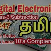 Digital Electronics 47 Excess 3 Code Subtraction 10 S Complement Tamil