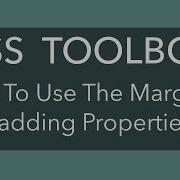How To Use The CSS Margin Padding Properties