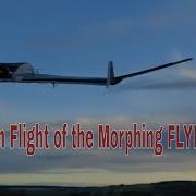 Maiden Flight RC FLYING WING New Prototype MORPHING Wing