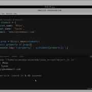 How To Iterate Over All The Properties Of An Object In JavaScript