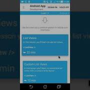 AIDE Tutorial Android App List Views