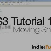 Indie Tutorials AS3 Game Development 1 3 Moving Shapes