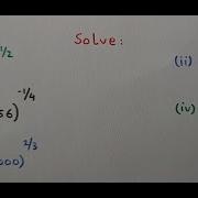 Fractional Indices Fractional Powers