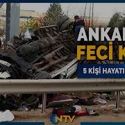 Özel Halk Otobüsü Üst Geçide Çarptı 5 Ölü NTV