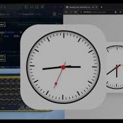 ASMR Programming Analog Old Clock Tick Tock No Talking