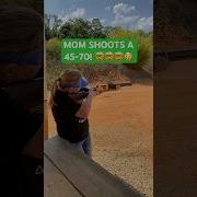 Bringing Mom To The Range Episode 20 Mom Vs 45 70 OMG THE RECOIL IS CRAZY Recoil Leveraction