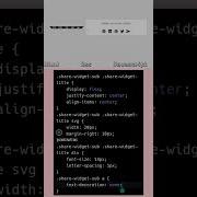 Widget Share Html Css Javascript Coding Webdev Frontend Shorts Codinglife