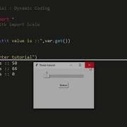 Scale Widget In Tkinter Methods And Attributes Tkinter Tutorial In Hindi Dynamic Coding