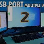 How To Use USB Port For Multiple Display Setup For Laptop