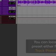 Pro Tools Tech Tip Track Presets