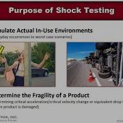 Product Mechanical Shock And Fragility Testing Overview
