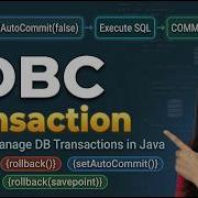 JDBC Transactions Explained Commit Rollback Savepoint With Example Hindi English