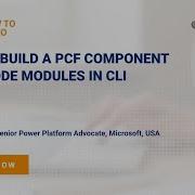 How To Build A PCF Component With Node Modules In CLI