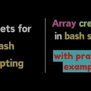 Creating Arrays In Bash A Comprehensive Guide With Practical Examples