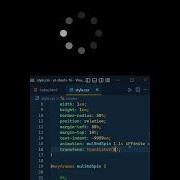 Loading Animation Using CSS Coding Programming Webdesign Shorts