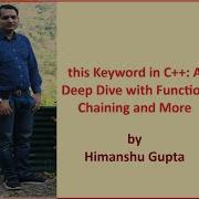 This Keyword In C A Deep Dive With Function Chaining And More