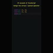 How To Merge Two Arrays Using Spread Operator JavaScript