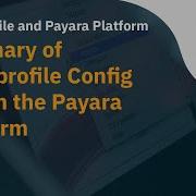 Video 11 Summary Of Microprofile Config API On The Payara Platform