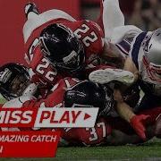 Julian Edelman Makes Ridiculous Catch Patriots Vs Falcons Super Bowl LI Highlights