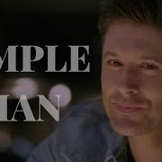 SPN Dean Winchester Simple Man Jensen Ackles Cover