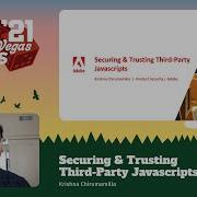 PG Securing And Trusting Third Party Javascripts In Your Web App