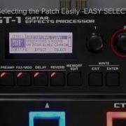 GT 1 Quick Start Chapter8 Selecting The Patch Easily