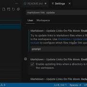 VS Code Tips Markdown Automatic Link Updates