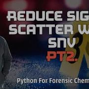 Near Infrared Signal Processing With SNV Python For Forensic Chemists