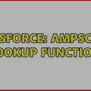 Salesforce AMPscript Lookup Function 2 Solutions