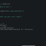 Coding An AUTOTYPER In PYTHON